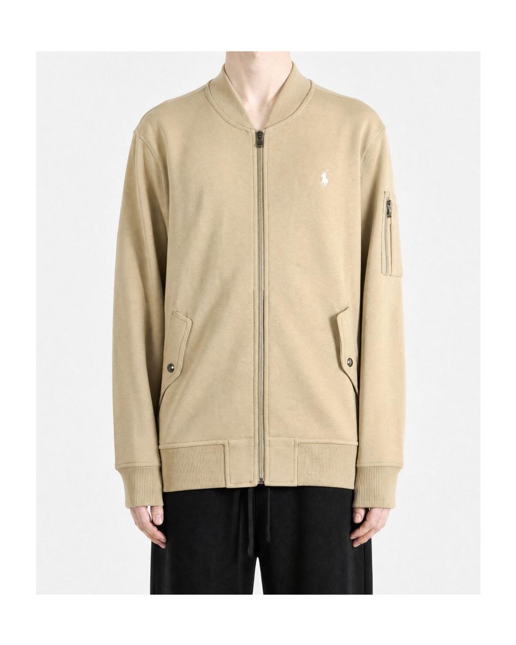 Polo Ralph Lauren Green Zipped Jacket for men