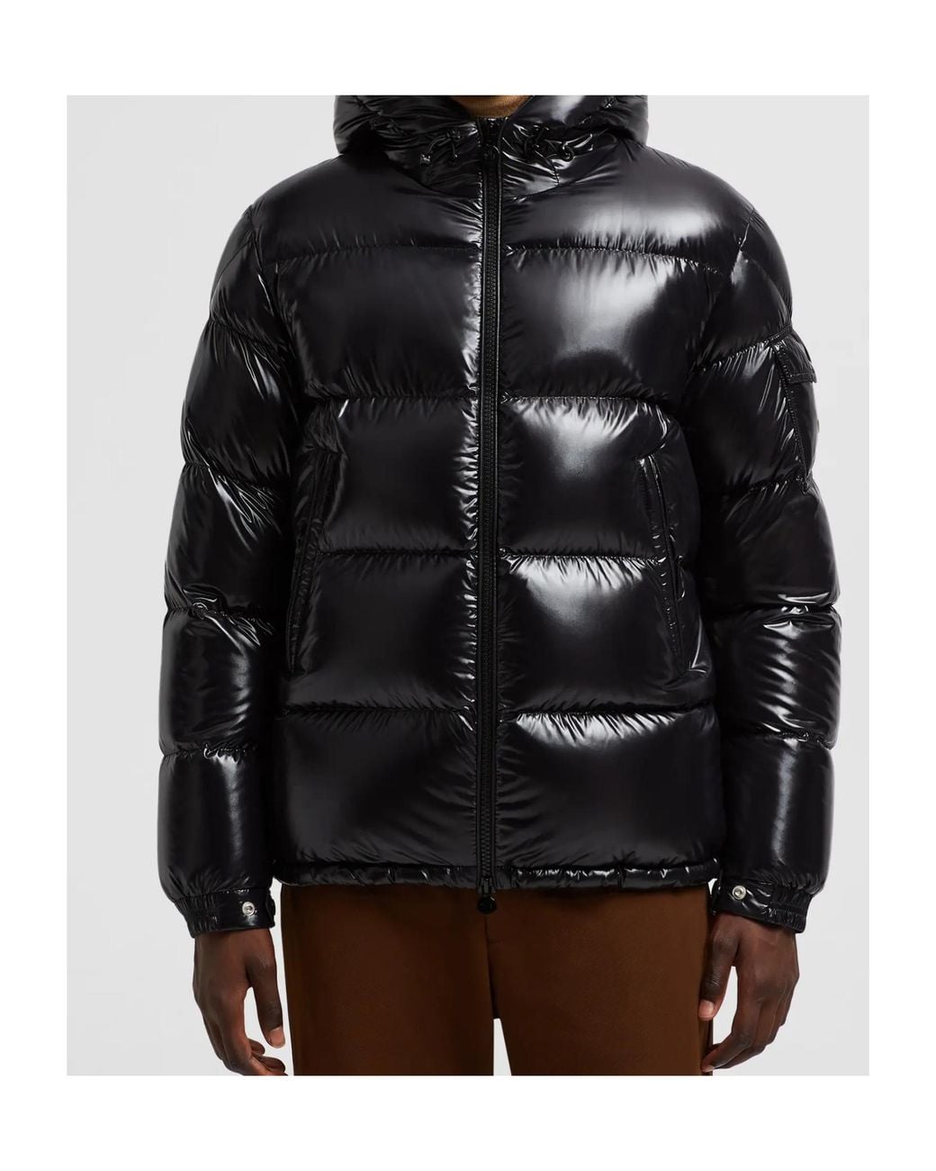 Moncler Black Ecrins Short Down Jacket for men