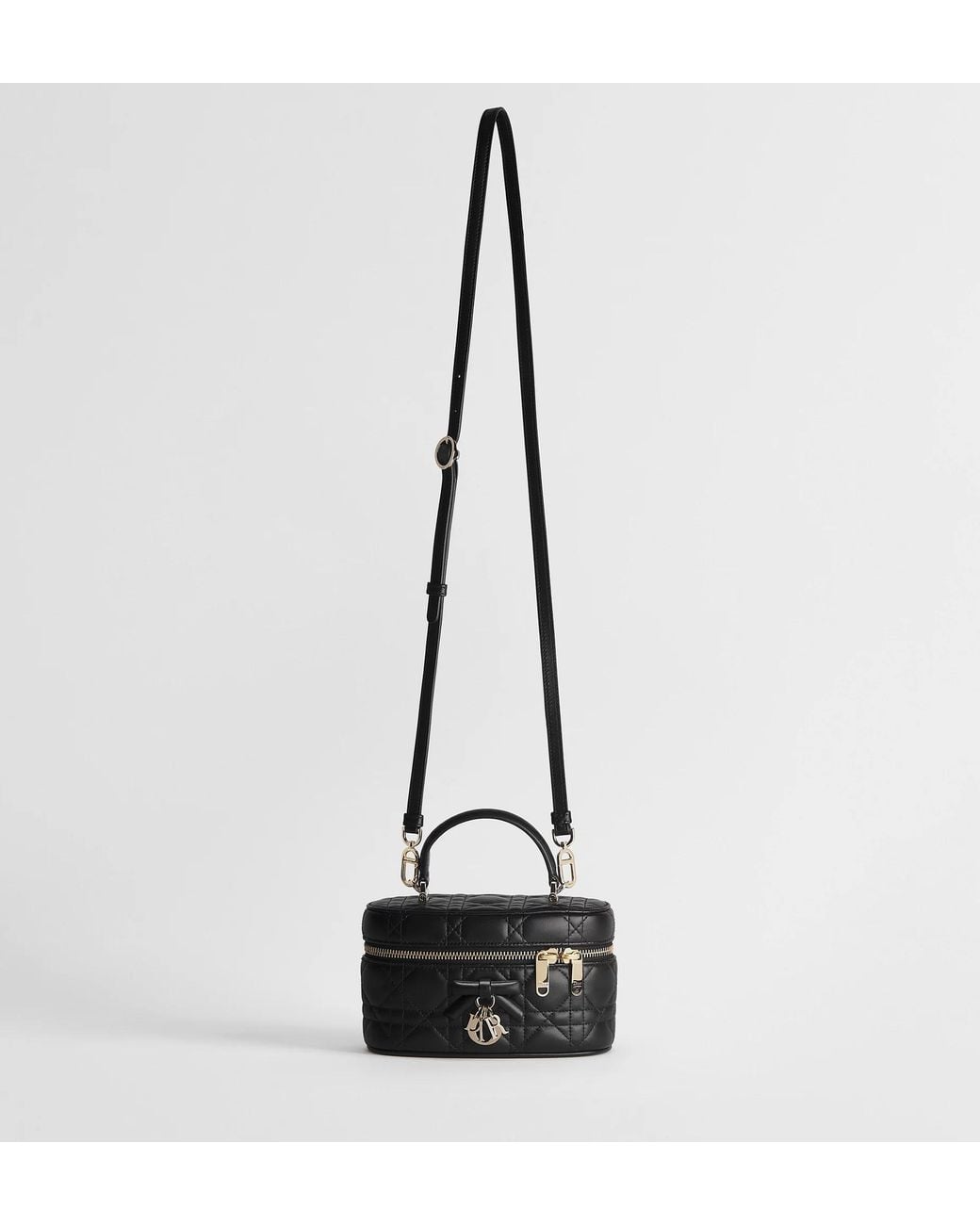 Dior Black Zippered Cosmetic Bag
