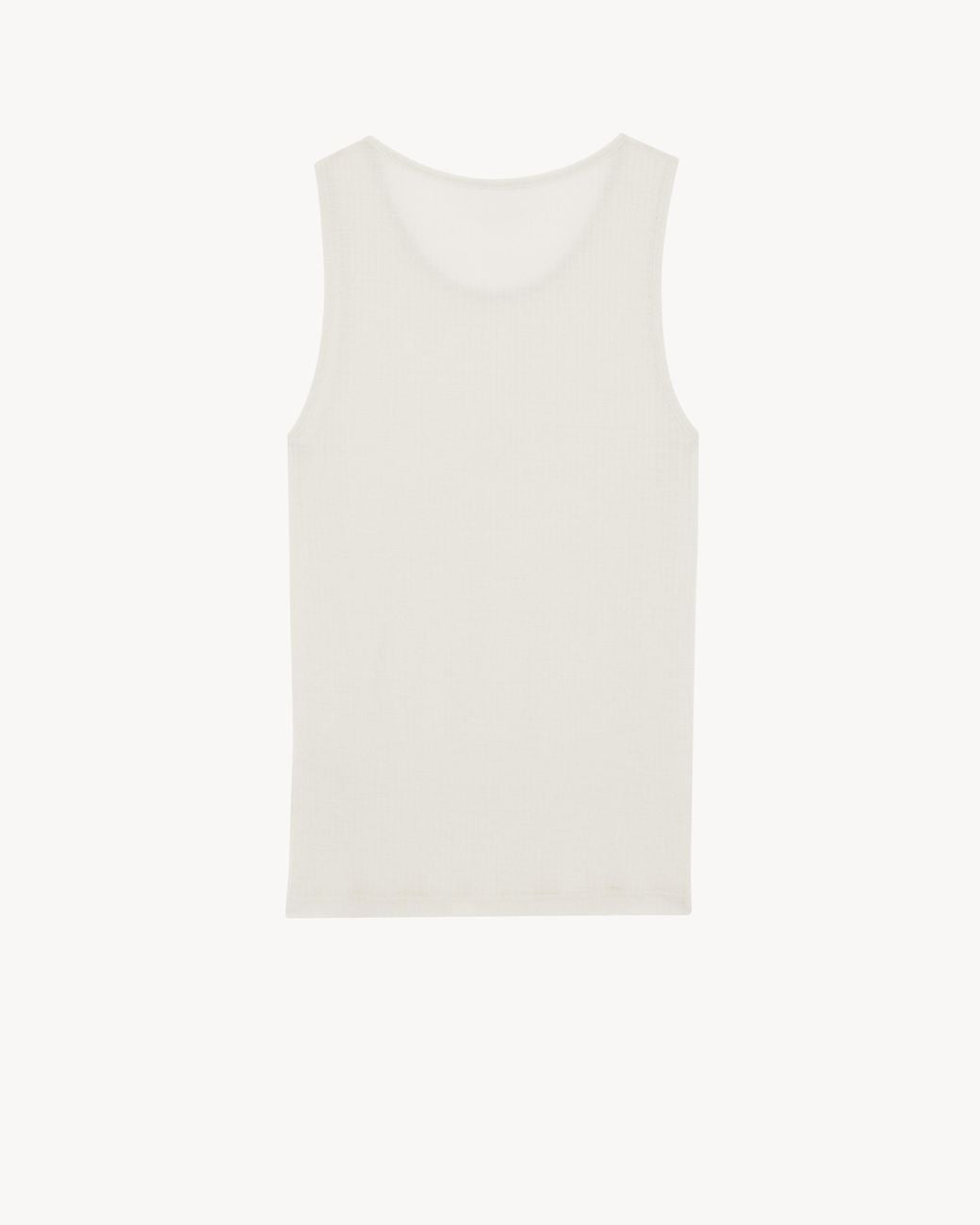Saint Laurent Natural Tank Top