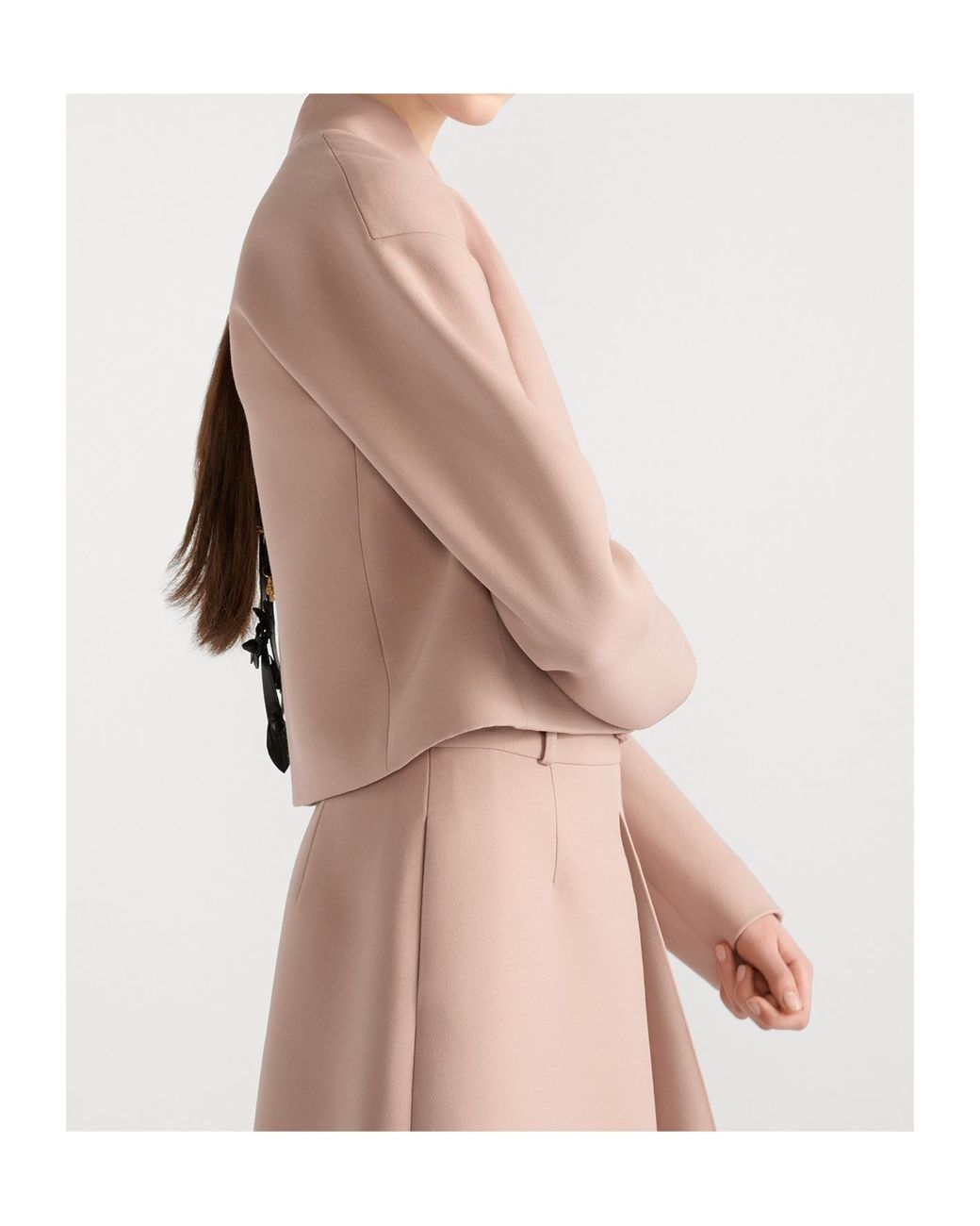 Dior Pink Cropped Jacket