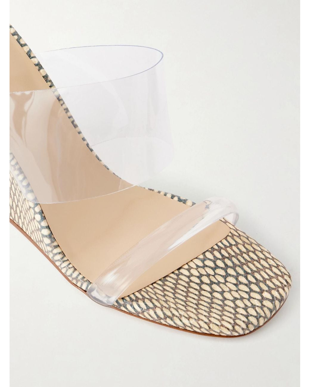 Maryam Nassir Zadeh White Wedge Sandals