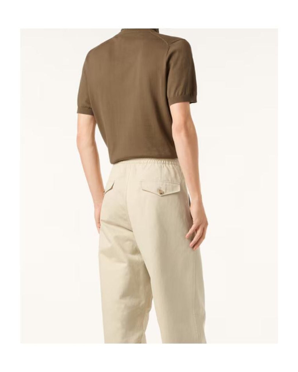 Loro Piana Green Crewneck for men