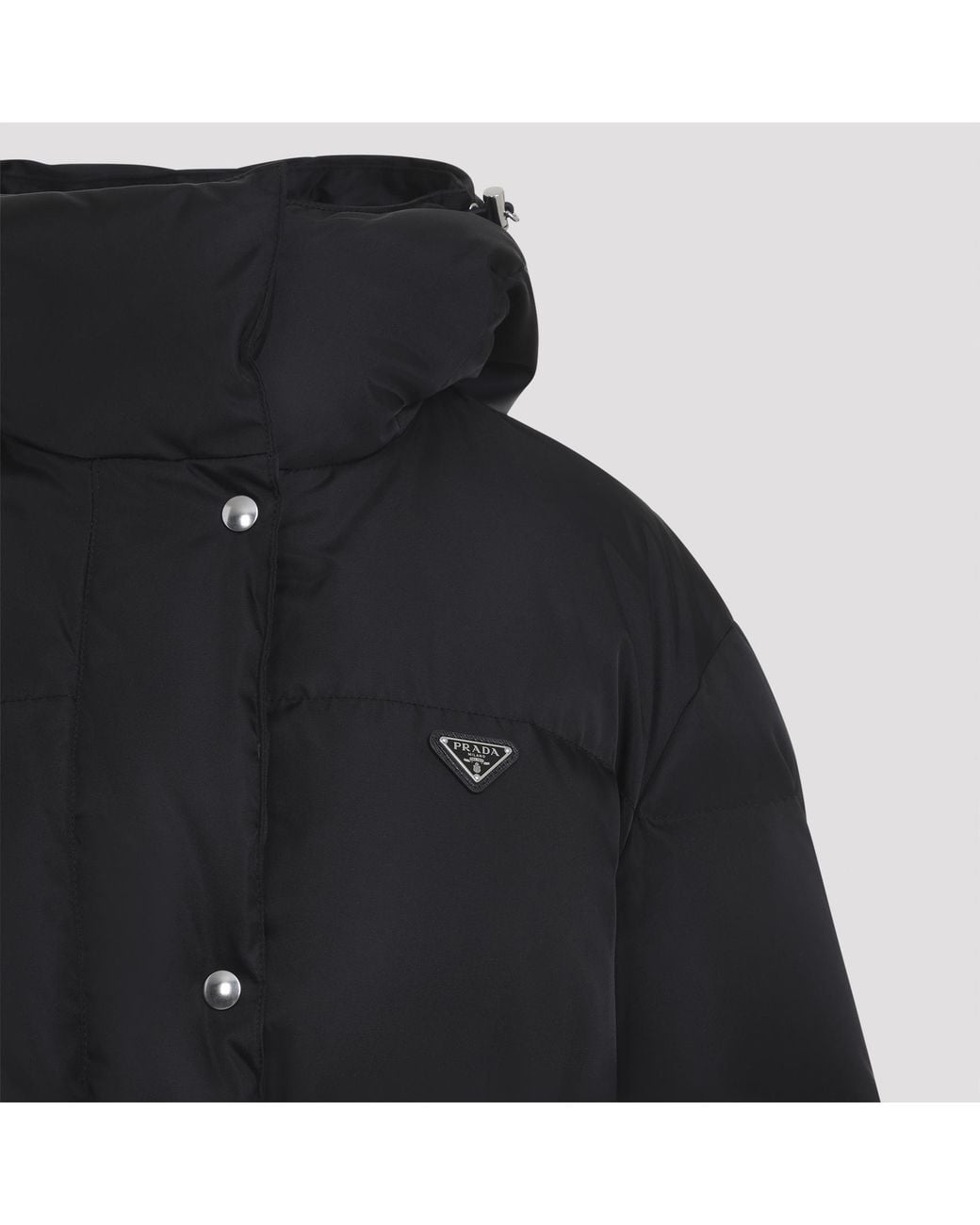 Prada Black Re-Nylon Down Jacket