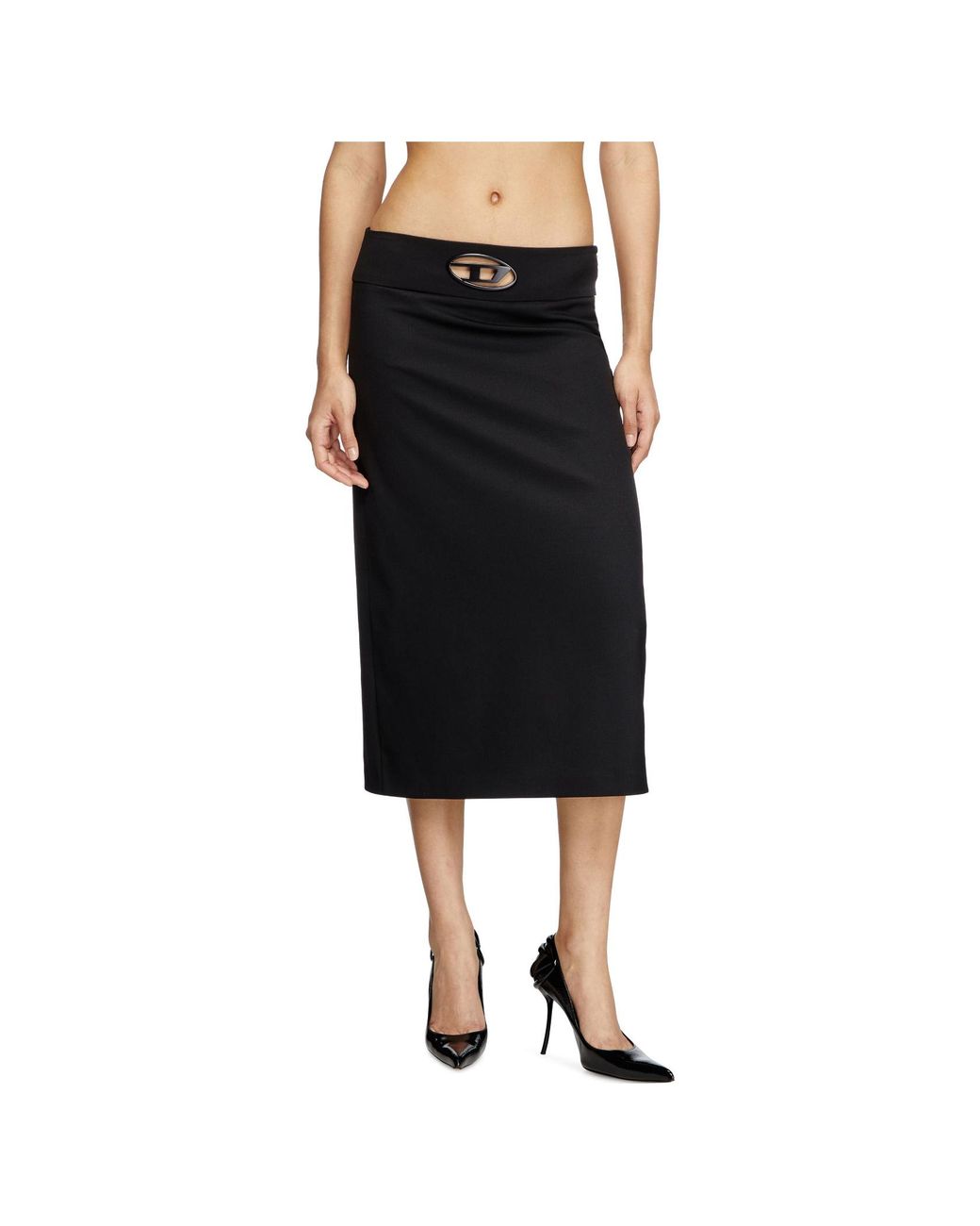DIESEL Black O-Seus Skirt