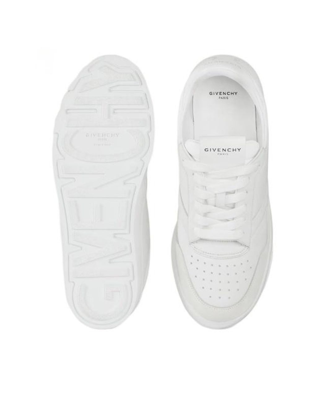 Givenchy White Yard Lace-Up Sneakers for men
