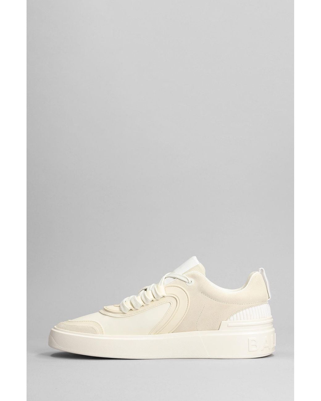 Balmain Natural B Skate Sneakers for men