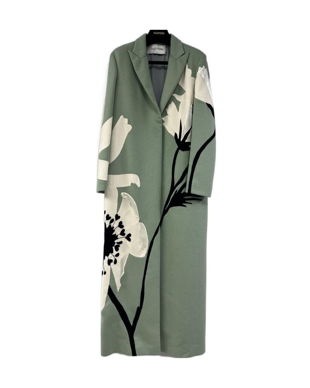 Valentino Green Long-Sleeved Coat