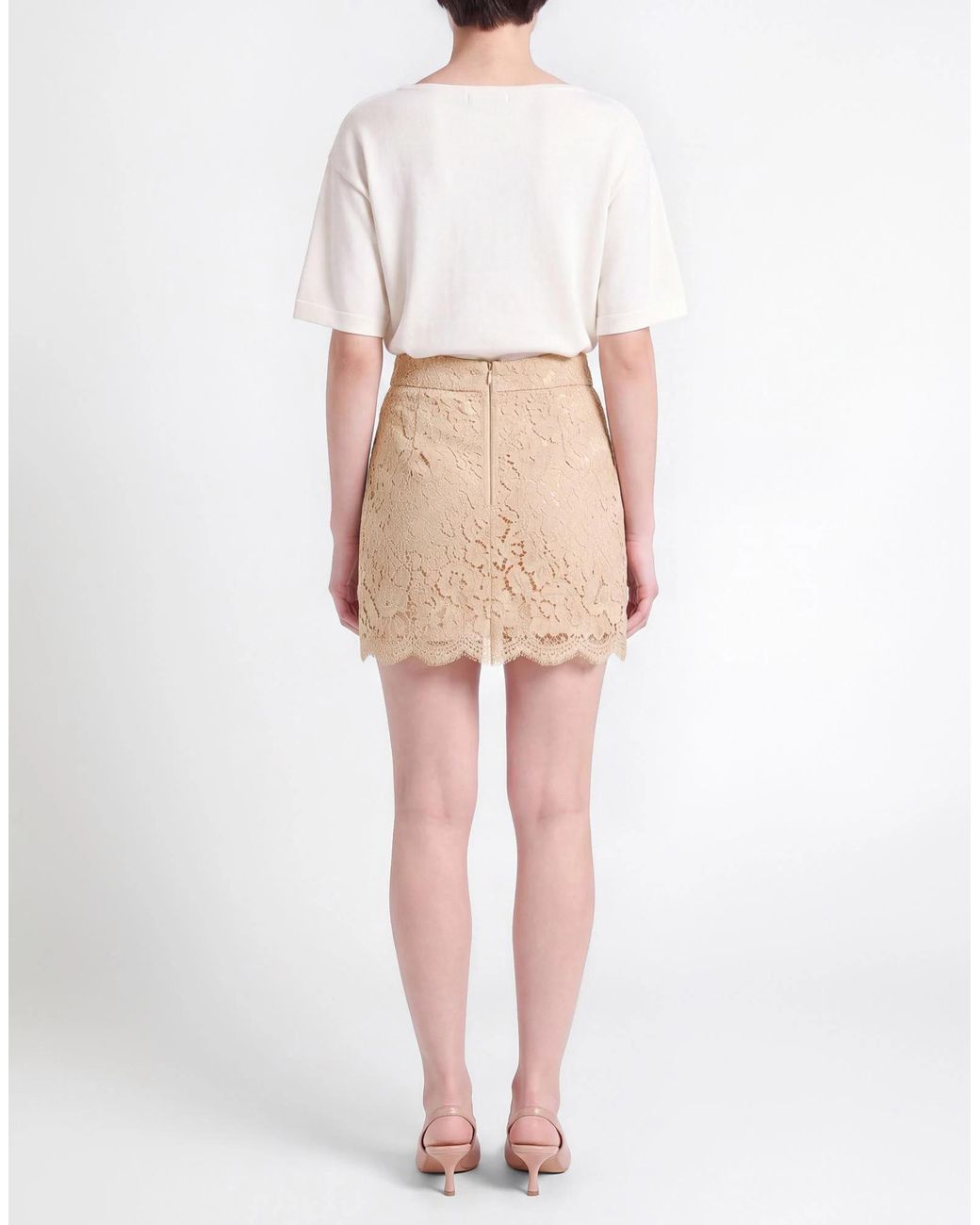 Dolce & Gabbana Natural Mini Skirts