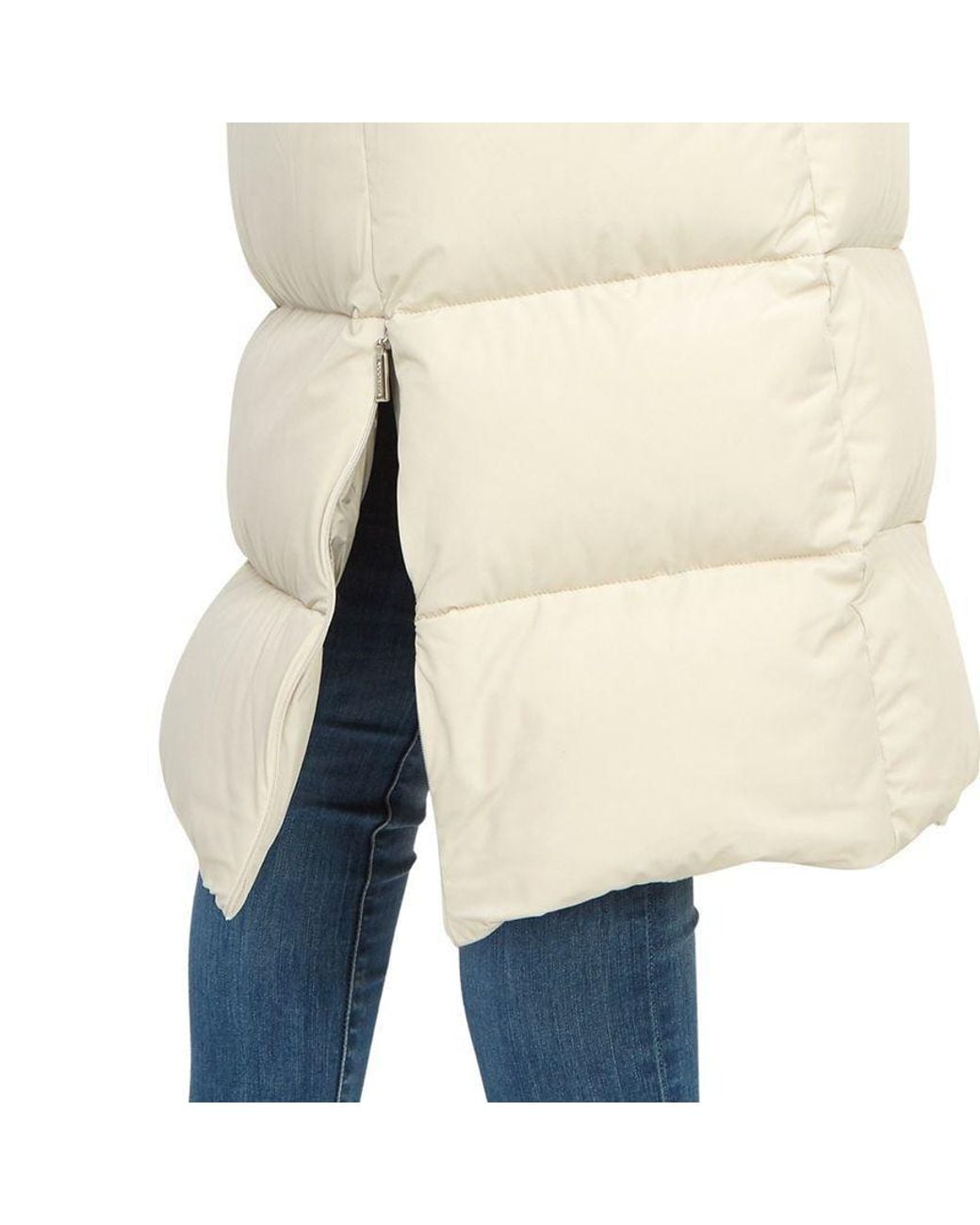 Moorer Natural Zagarakn Hooded Padded Coat