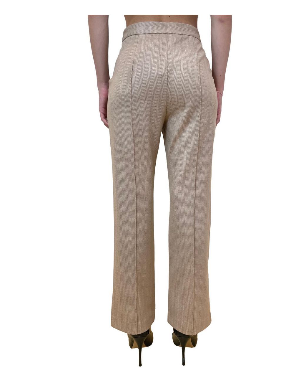 Max Mara Natural Pocket Casual Pants