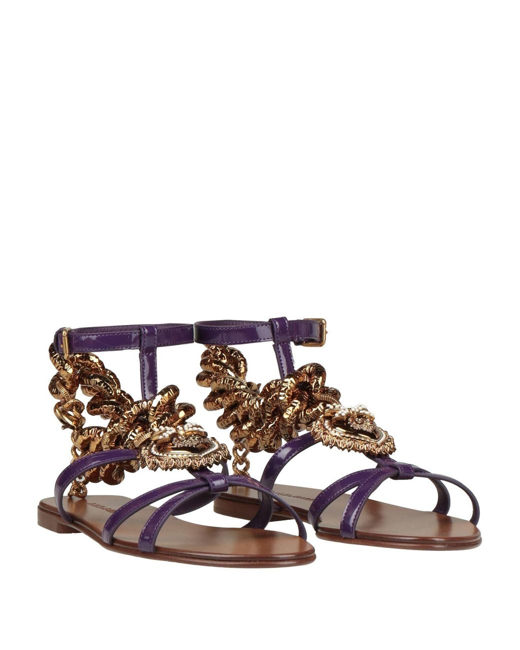 Dolce & Gabbana Brown Sandals