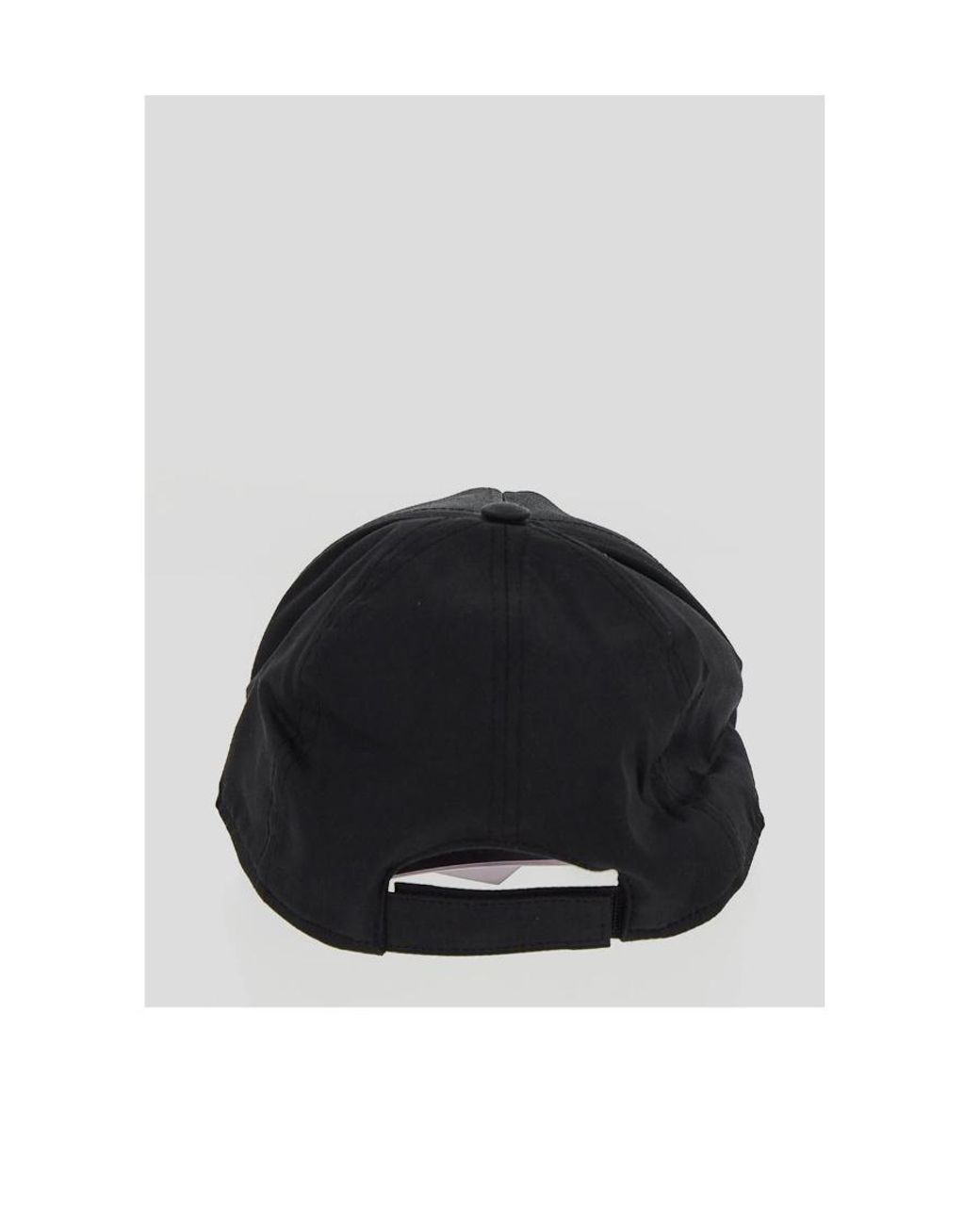 Balmain Black Logo-Print Cotton Cap