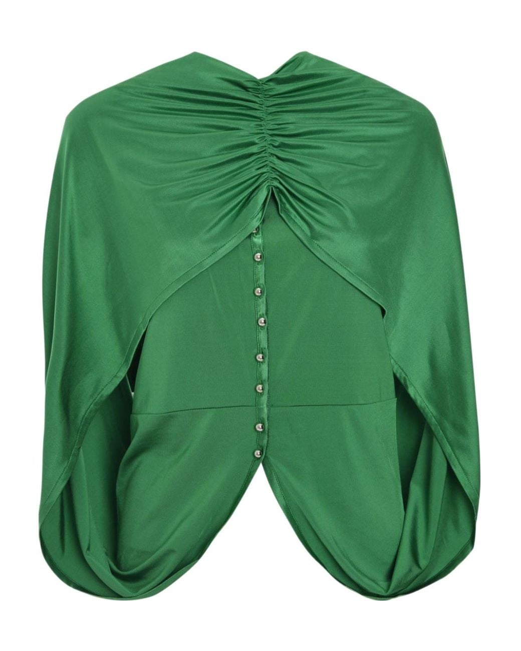 Rabanne Green Haut Blouse