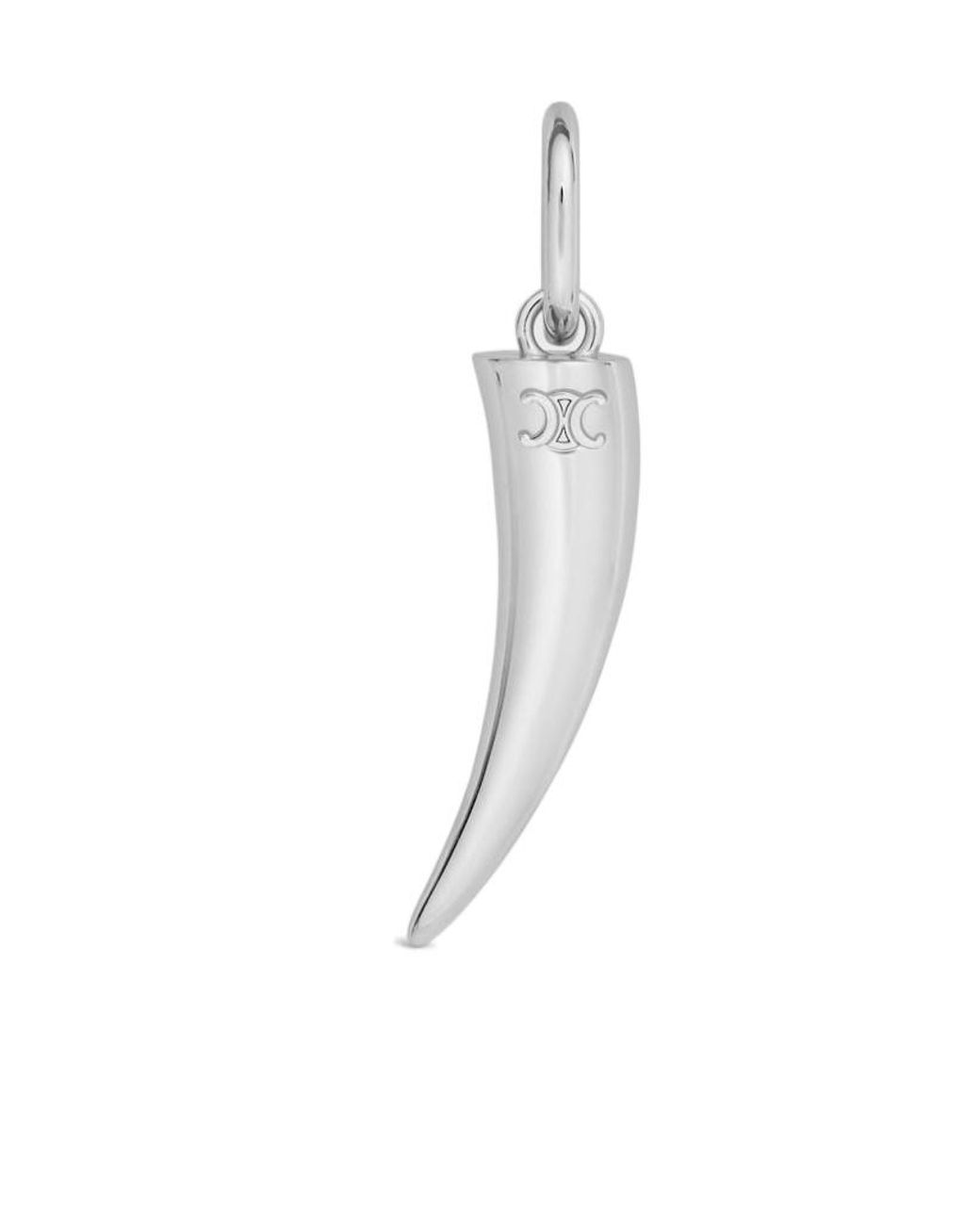 Céline White Charms Horn