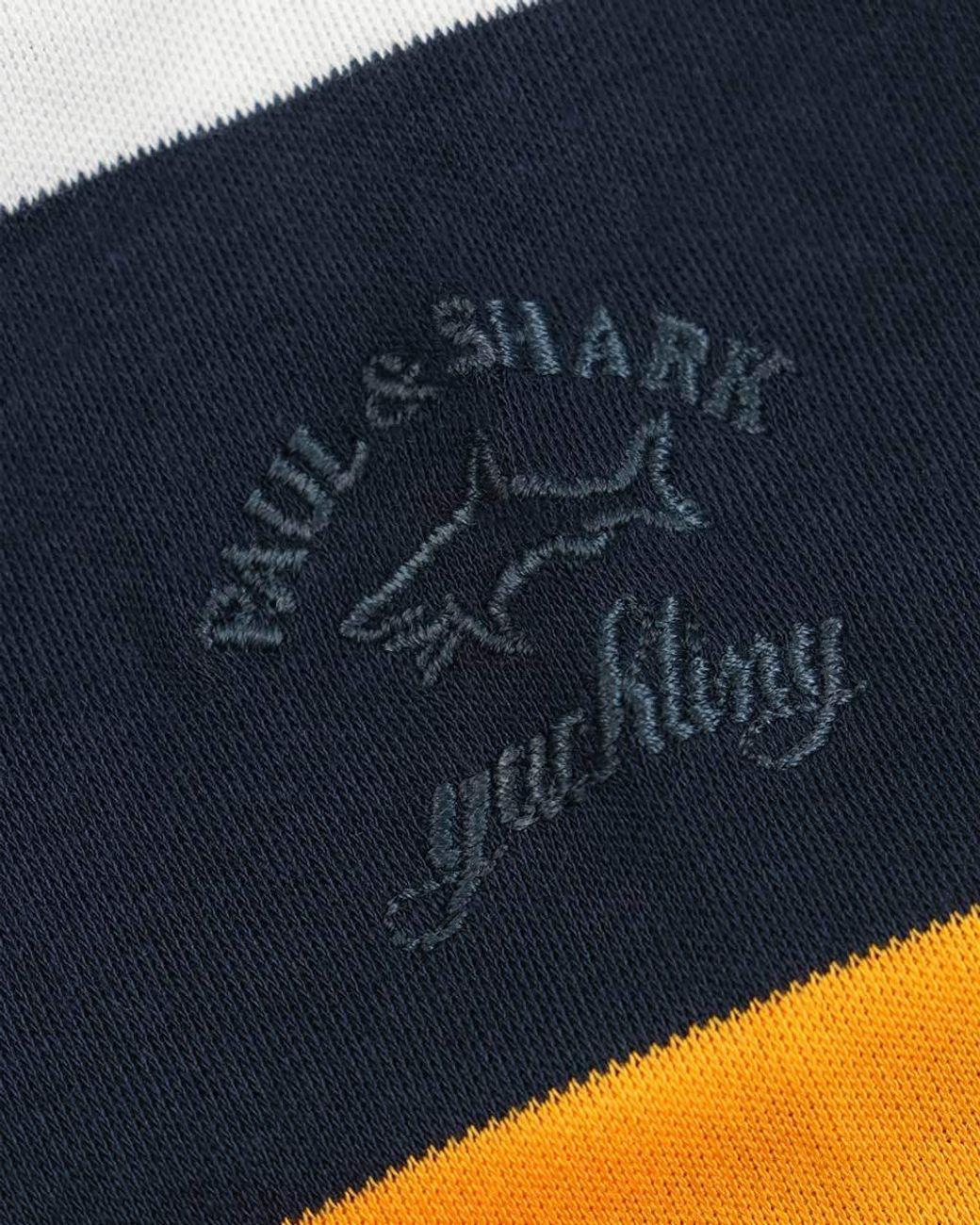 Paul & Shark Black Logo Long-Sleeved T-Shirt for men