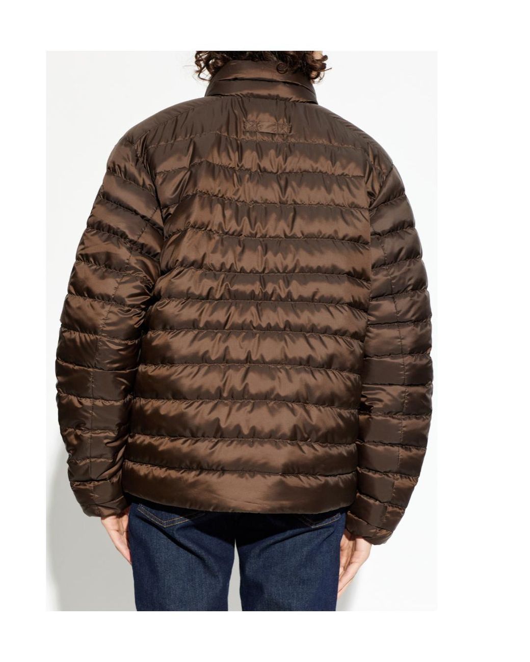 Canada Goose Brown Stratus Logo Patch Puffer Jacket for men