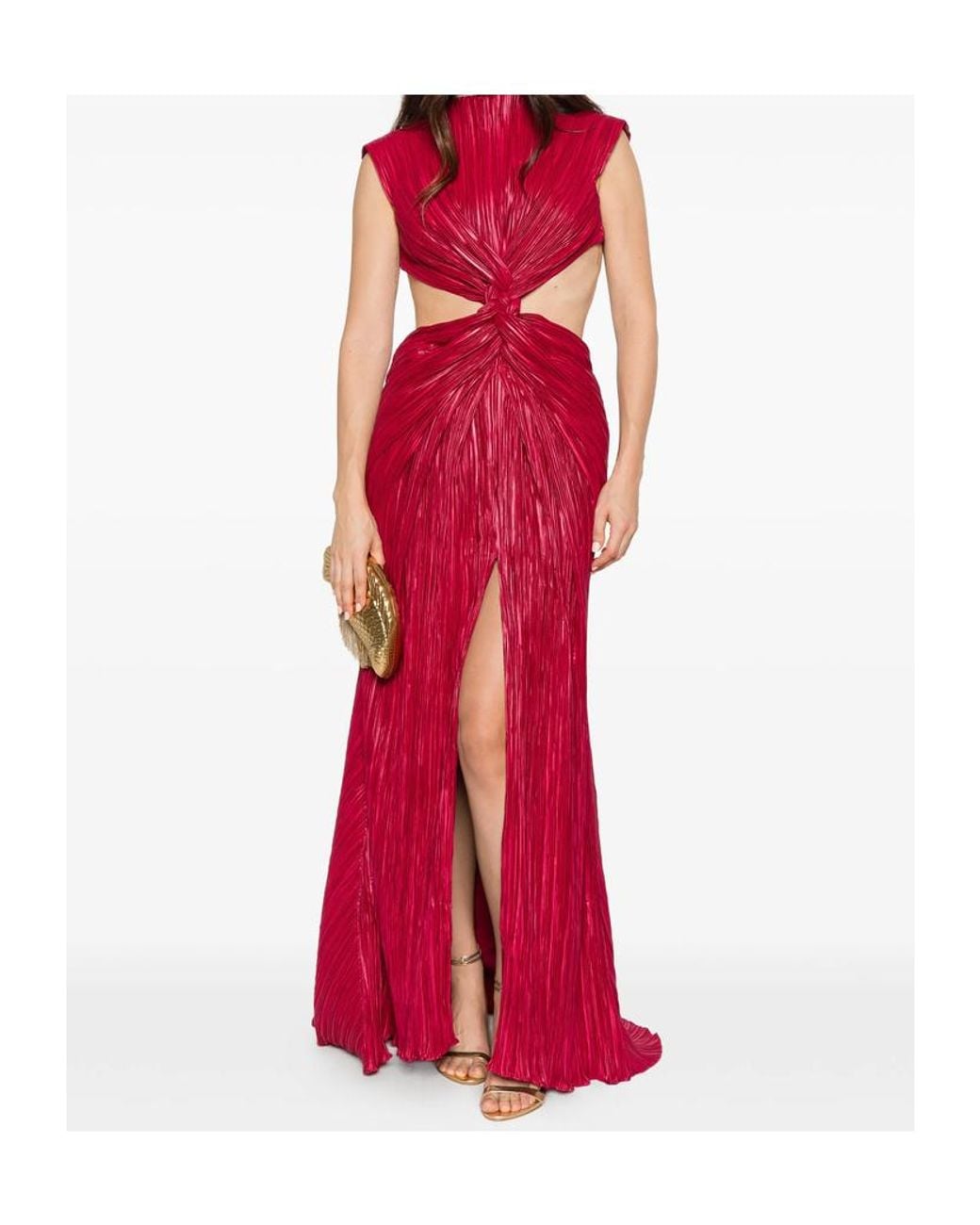 Cult Gaia Red Sleeveless Dress