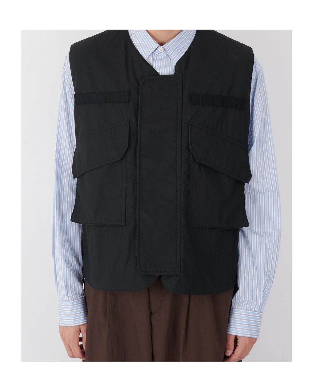 Comme des Garçons Black Sleeveless Vest for men