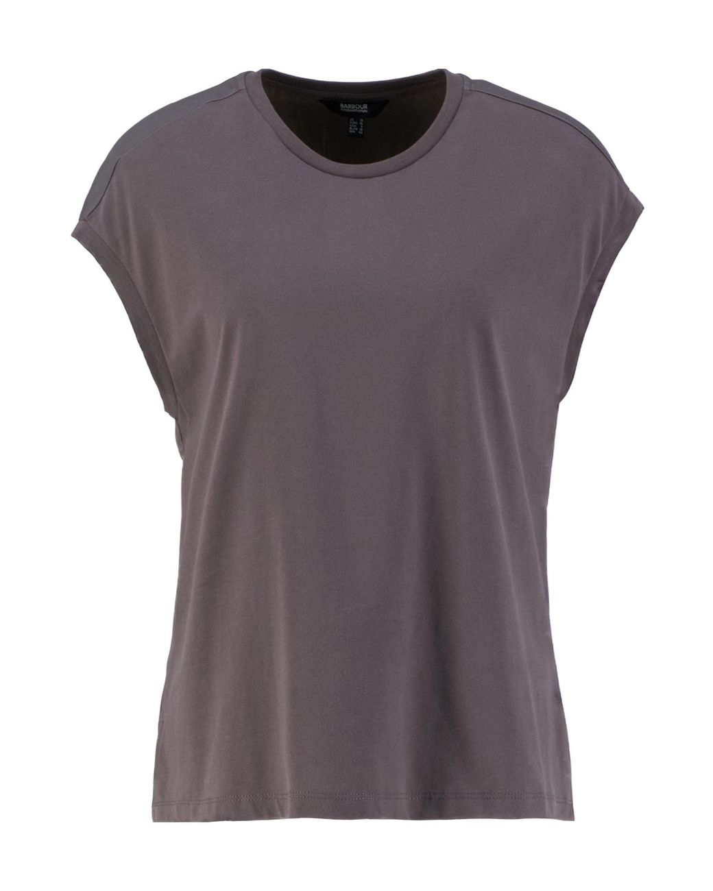 Barbour Purple Logo-Detail T-Shirt