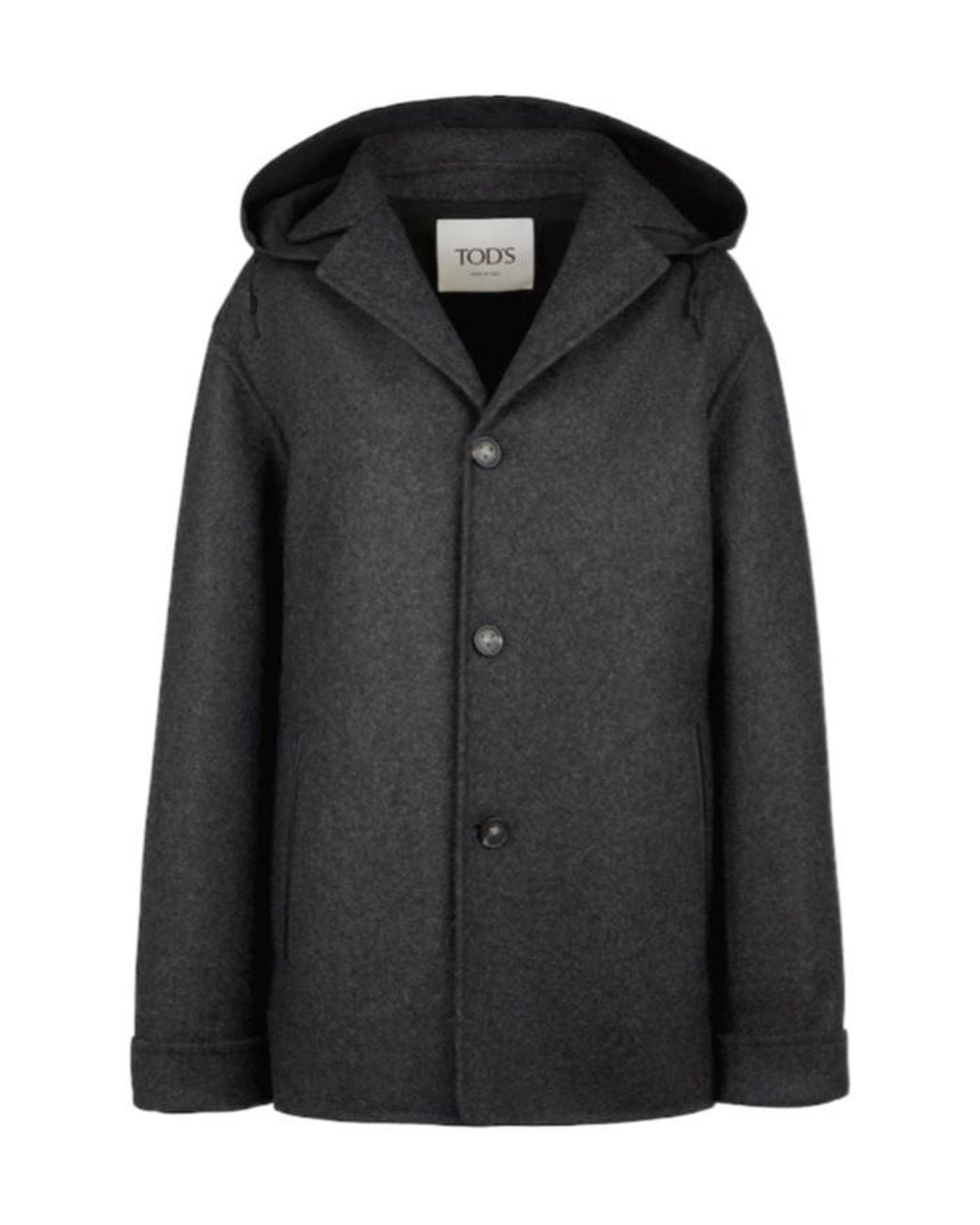 Tod's Black Double-Faced Cashmere Jacket