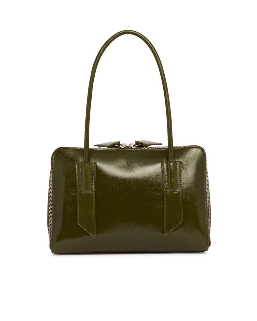 The Attico Green The La Laltra Di Milano Shoulder Bag