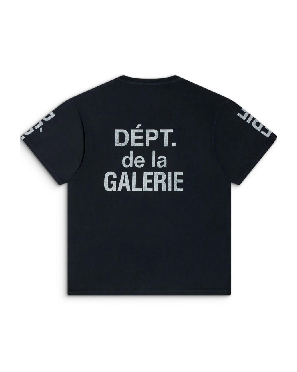 GALLERY DEPT. Black French Collector Logo T-Shirt for men