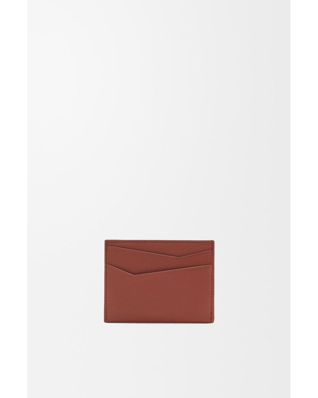 Loewe Red Puzzle Leather Cardholder for men