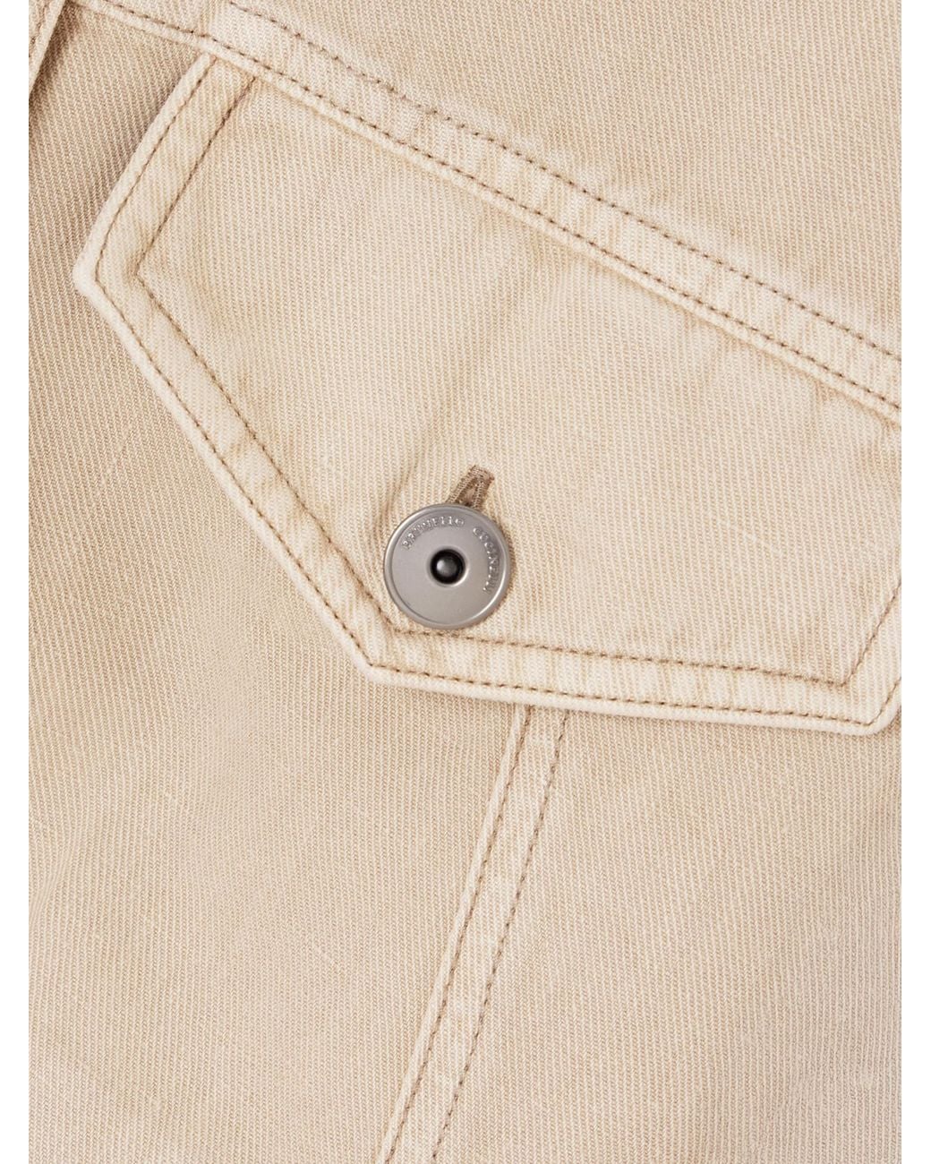 Brunello Cucinelli Natural Monili Jacket