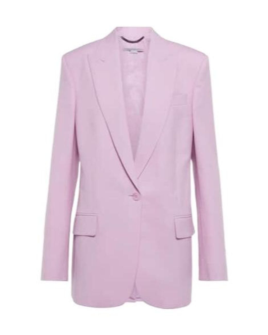 Stella McCartney Purple Wool Blazer