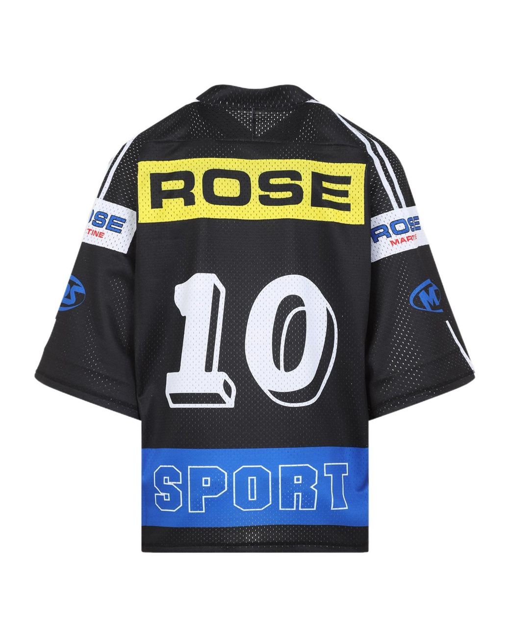 Martine Rose Oversized Football Top in Blue for Men | Lyst