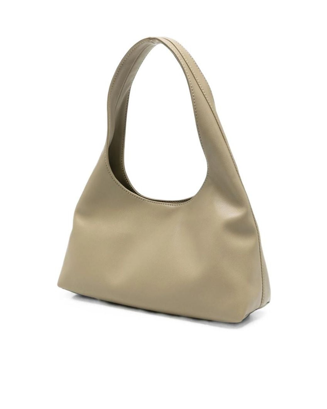 A.P.C. Gray Baby Ninon Logo Shoulder Bag