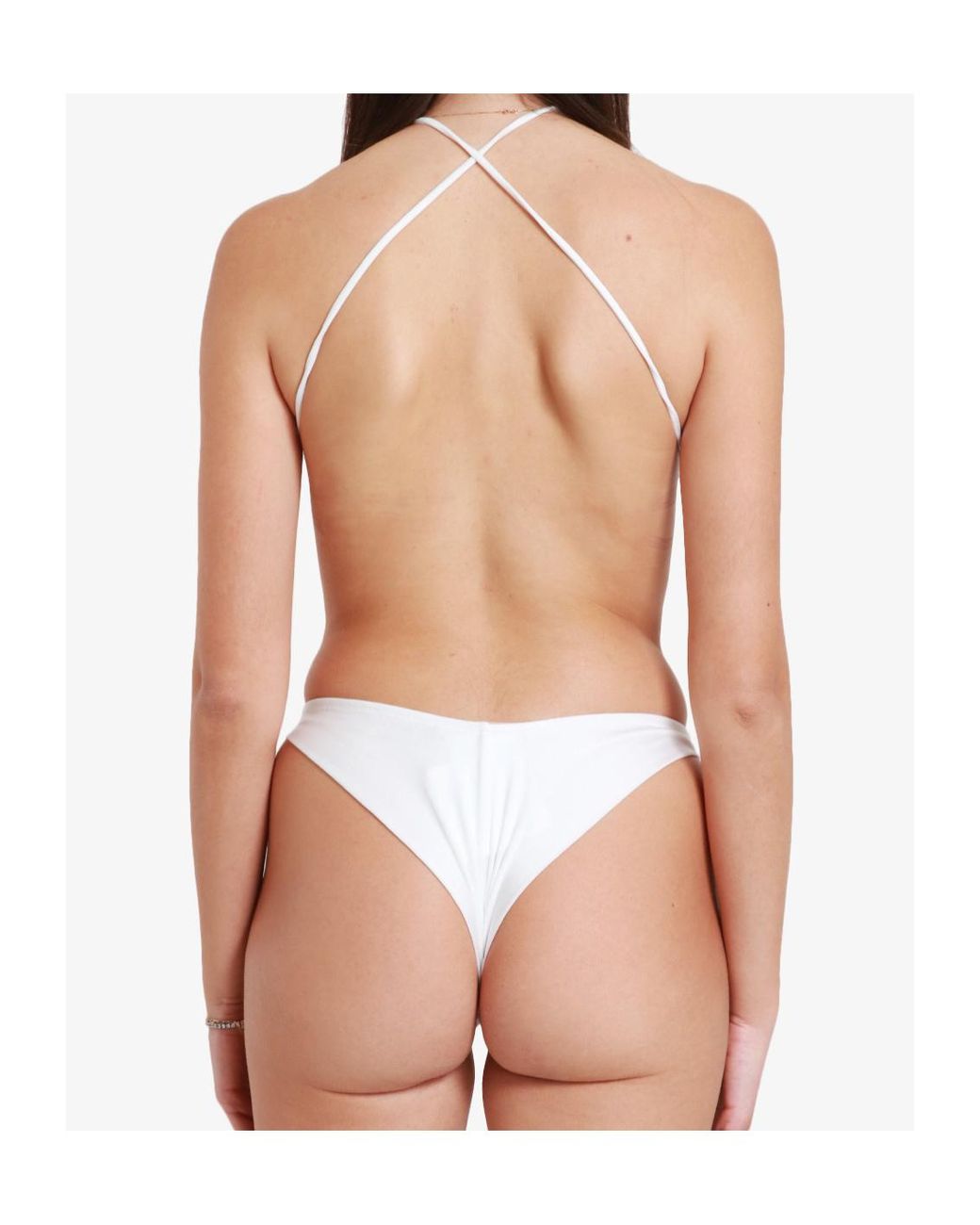 Philosophy Di Lorenzo Serafini White One-Piece Swimsuit