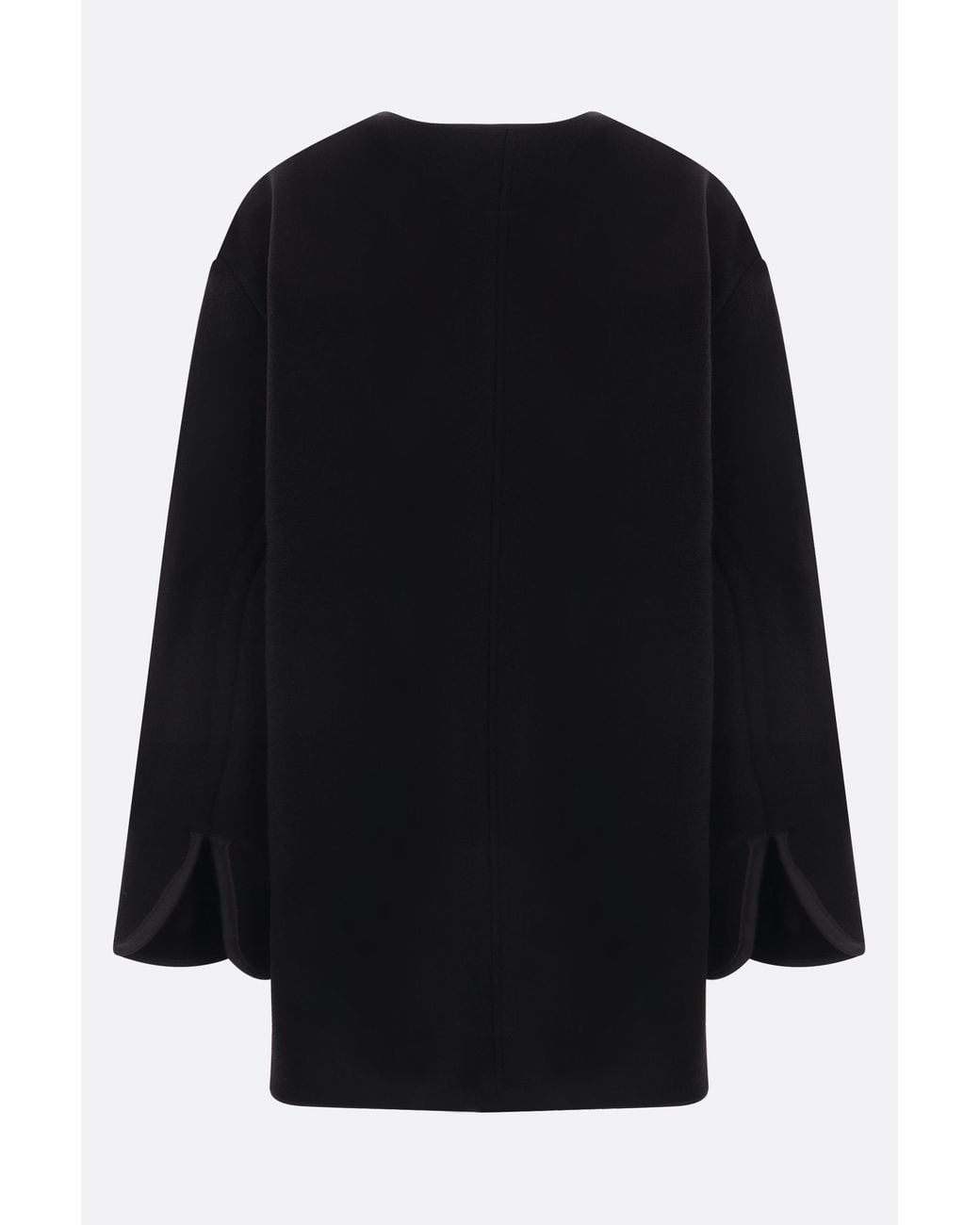 Totême Black Totême Pocket Detailed Zip-Up Jacket