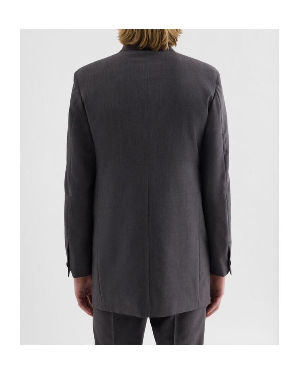 Jil Sander Black Fil-À-Fil Single-Breasted Jacket for men
