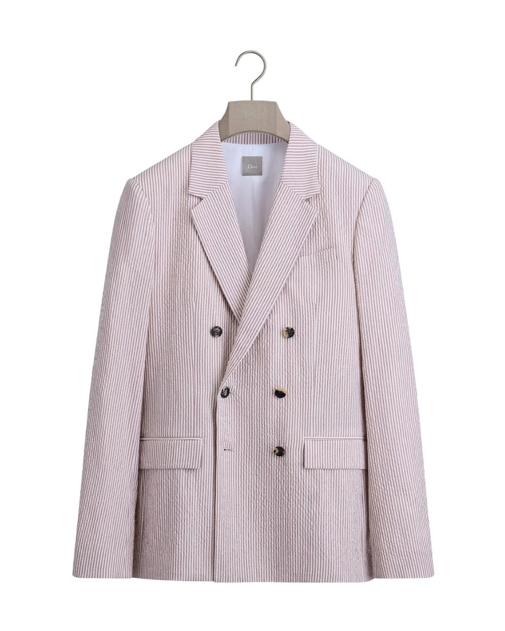 Dior Purple Iviera Double-Breasted Jacket for men
