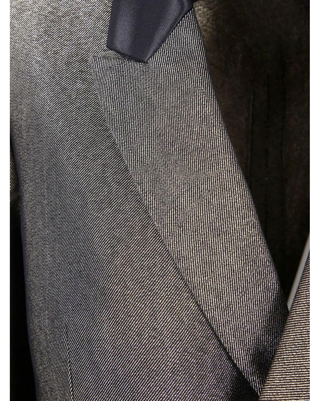 SAPIO Gray Double Breasted Coat