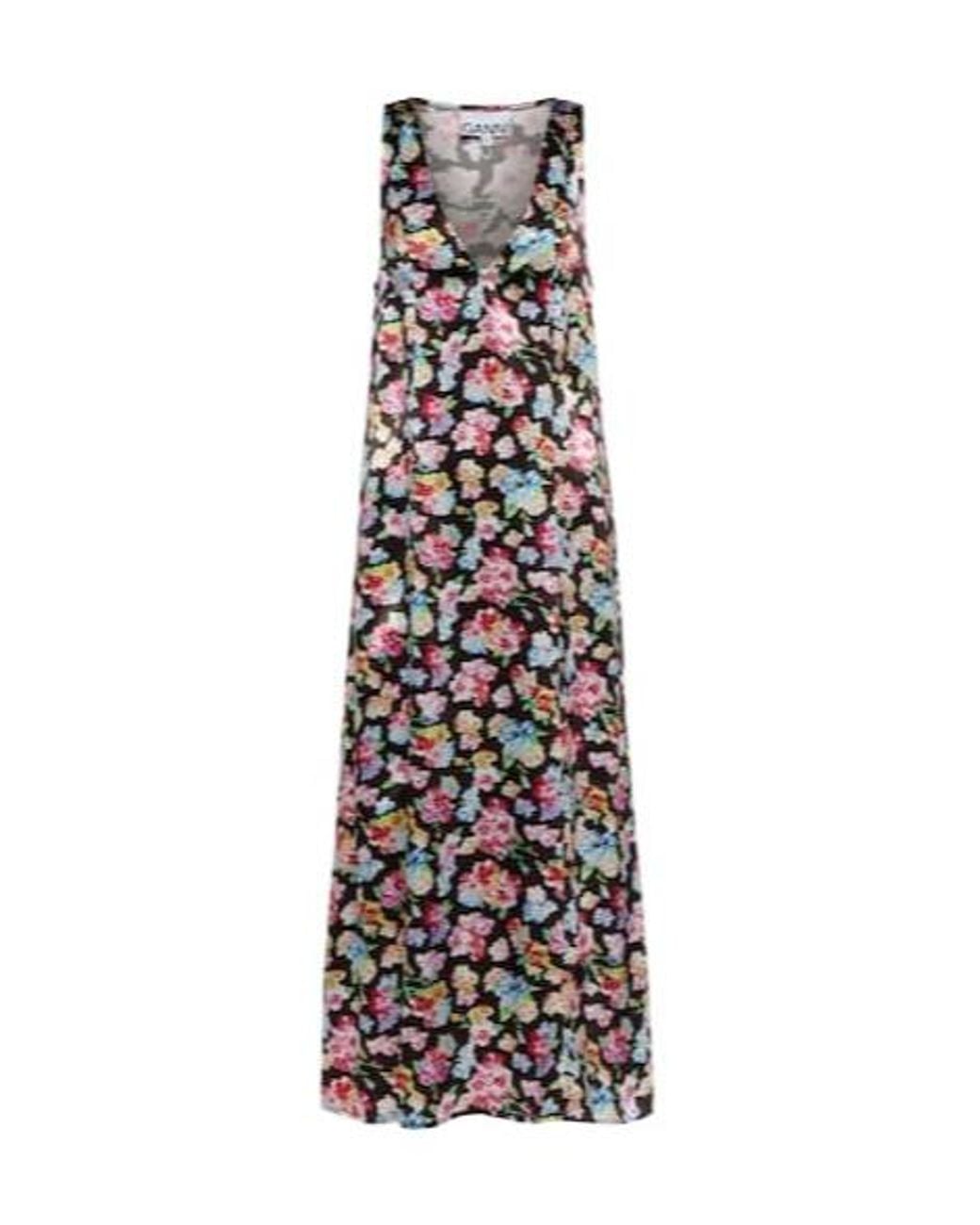 Ganni White Sleeveless Midi Dress