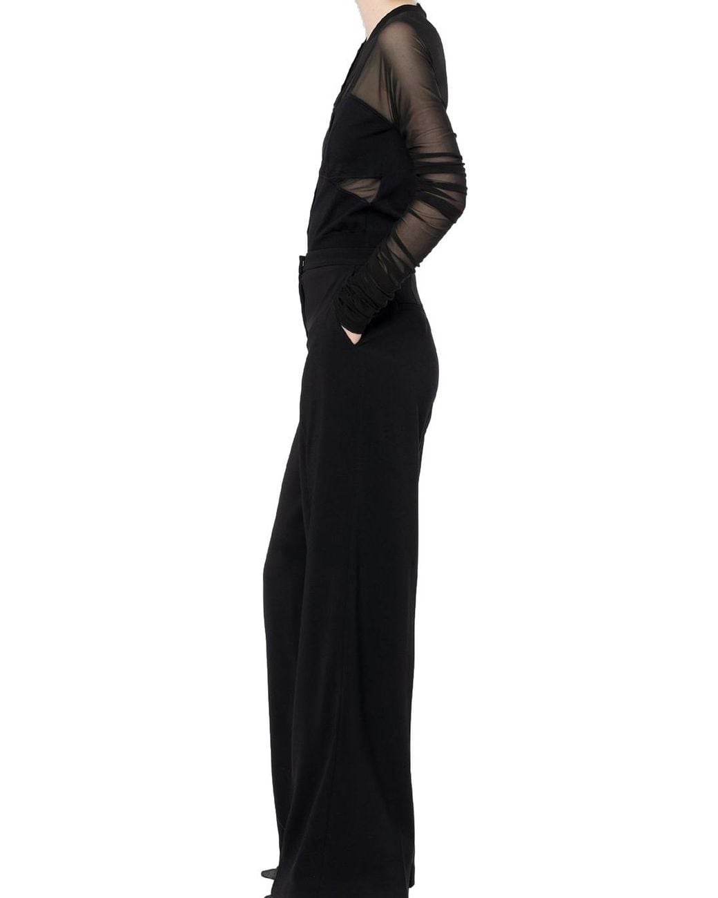 Pinko Black Gelso Long-Sleeved Cardigan