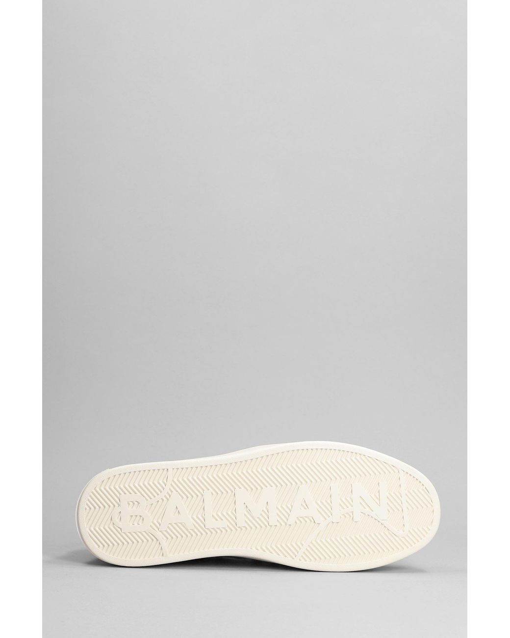 Balmain Natural B Skate Sneakers for men