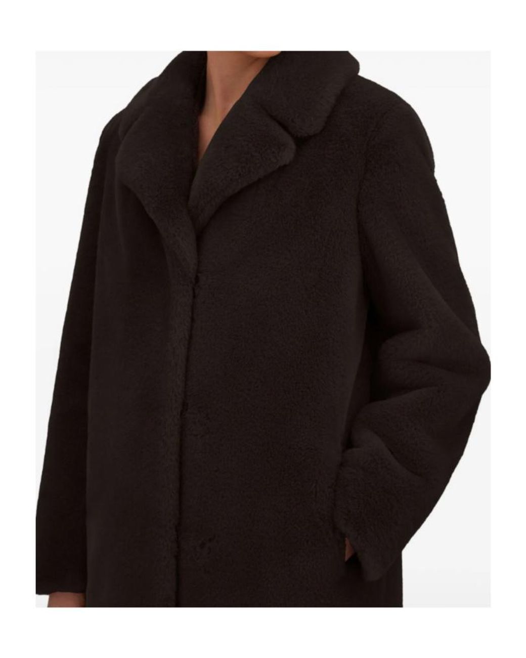 Herno Black Textured Long Coat