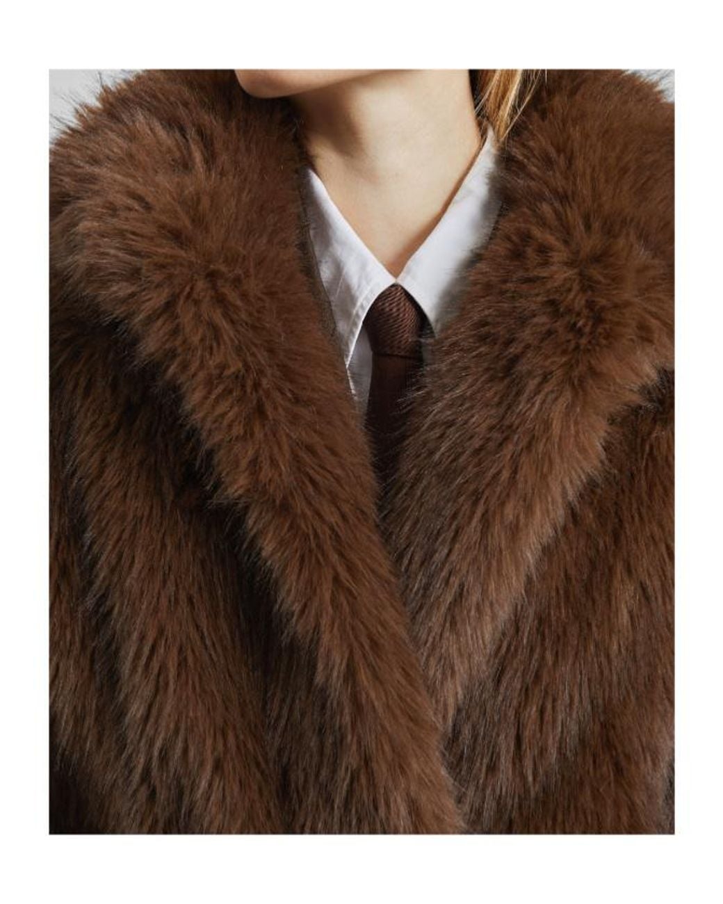 Frankie Shop Brown Long-Sleeved Coat