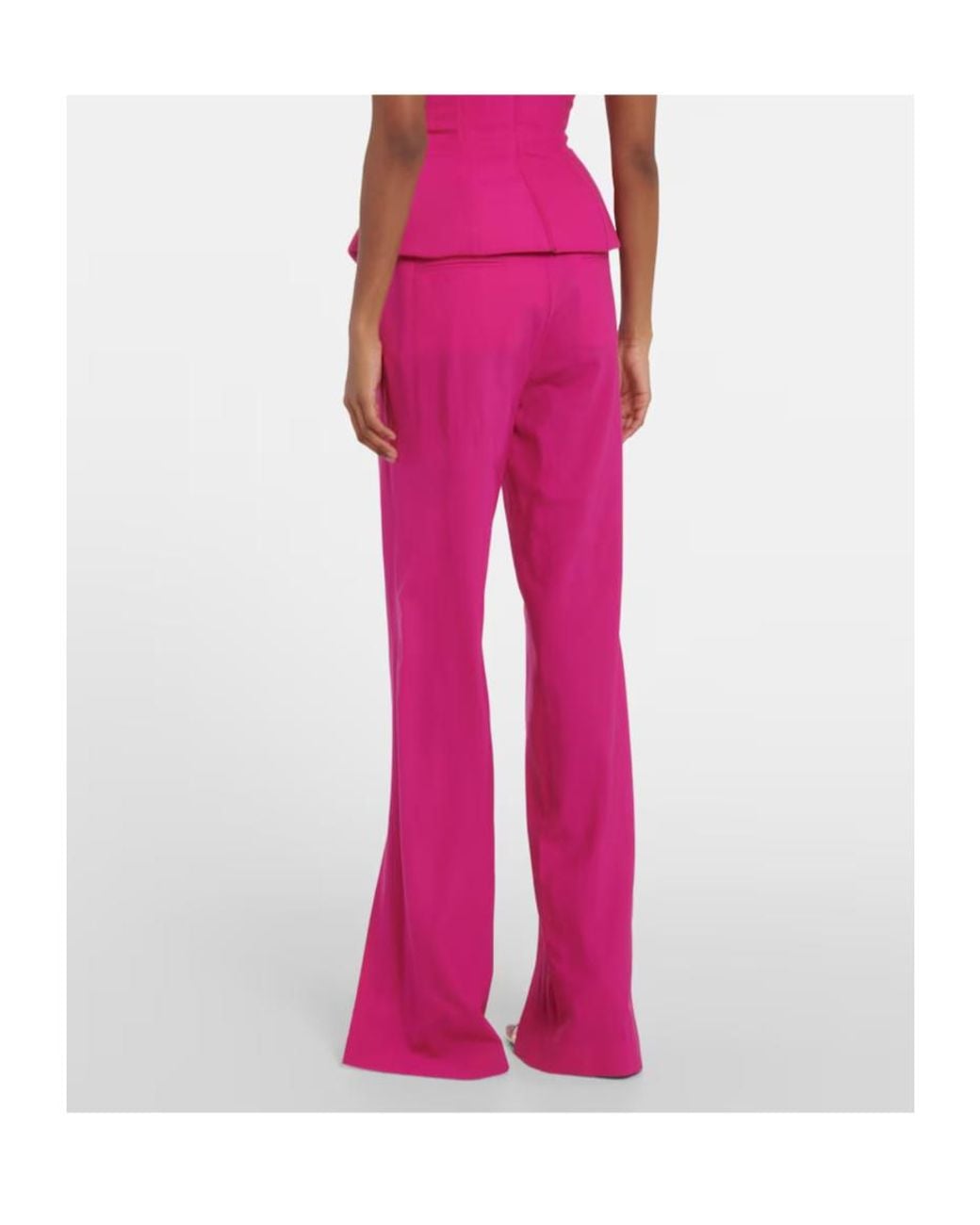 GIUSEPPE DI MORABITO Pink Belt Loop Casual Pants