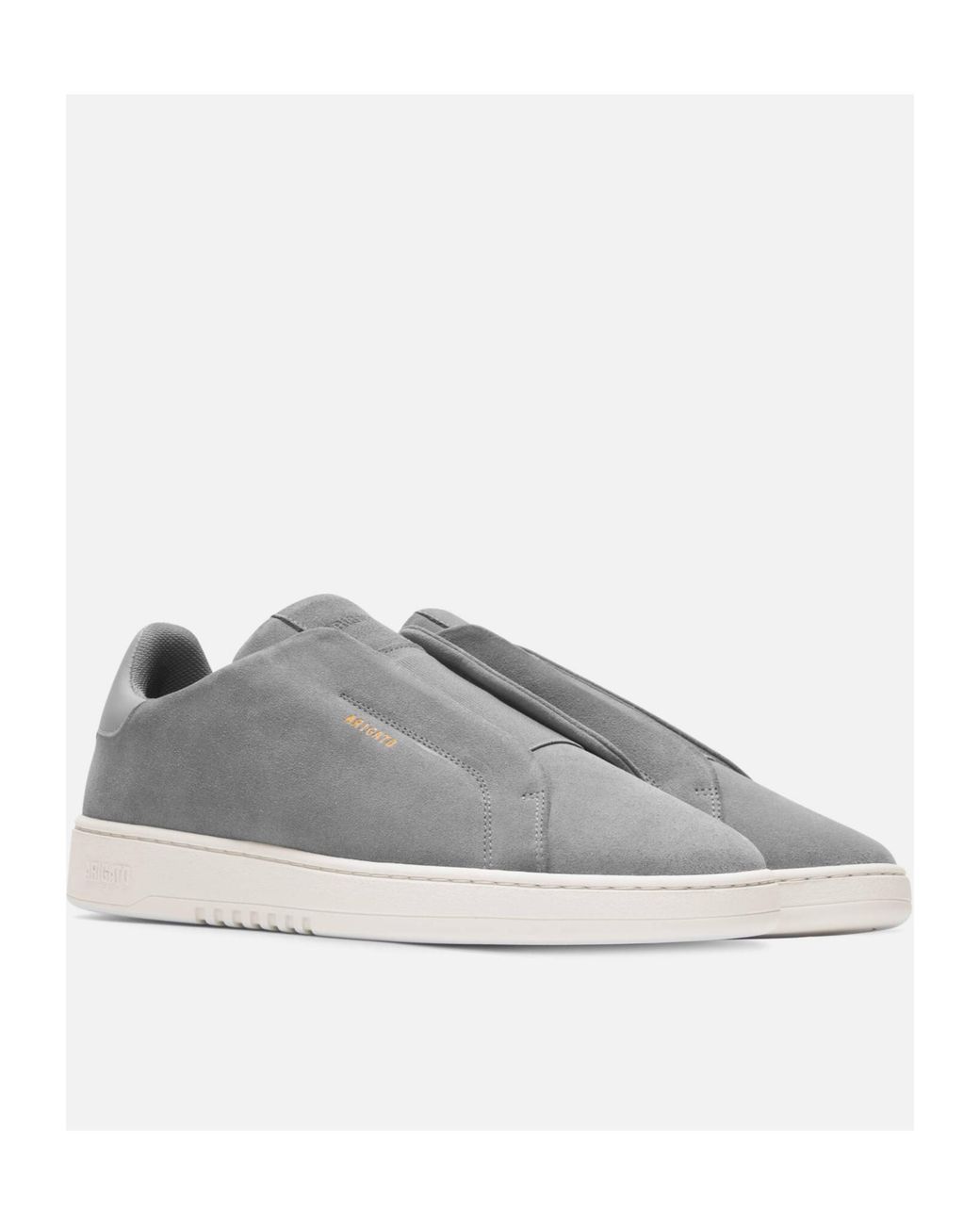 Axel Arigato Gray Dice Laceless Suede Sneakers for men