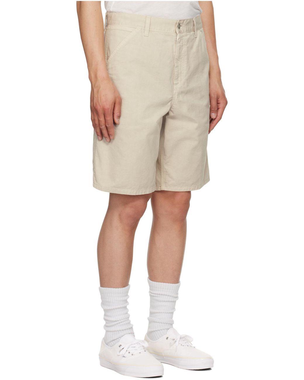 Carhartt Natural Single Knee Shorts for men