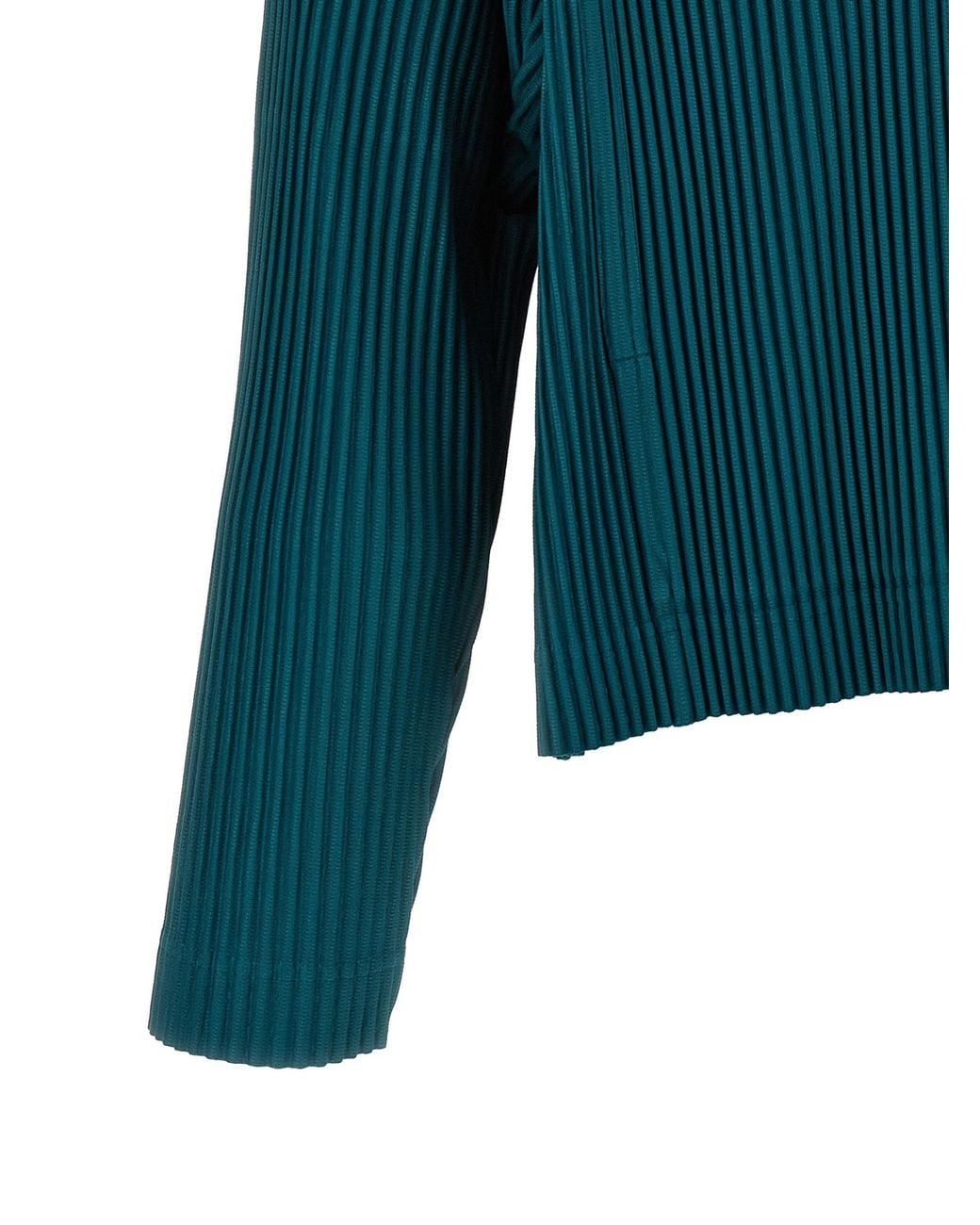 Issey Miyake Blue Homme Plissé Tailored Pleats Jacket for men