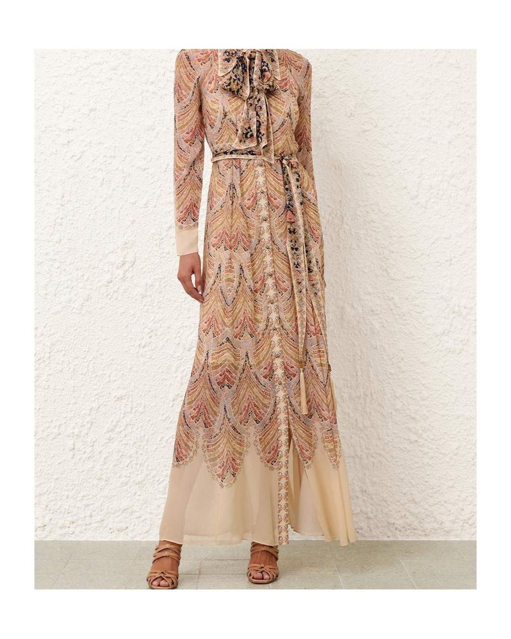 Zimmermann Natural Valiant Shirt Dress