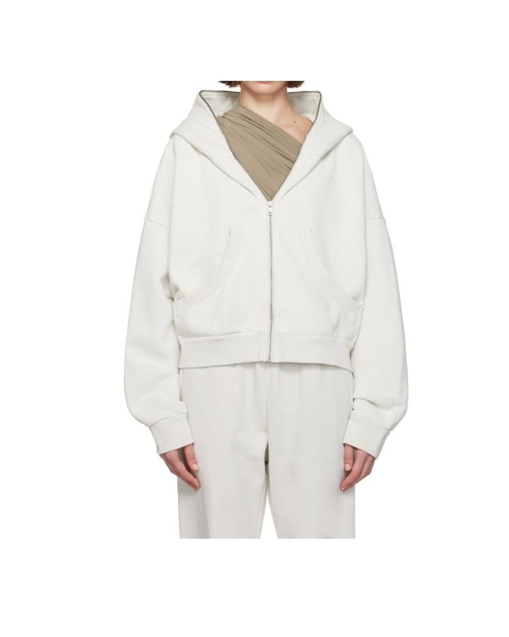 Entire studios Gray Eternal Full-Zip Hoodie for men