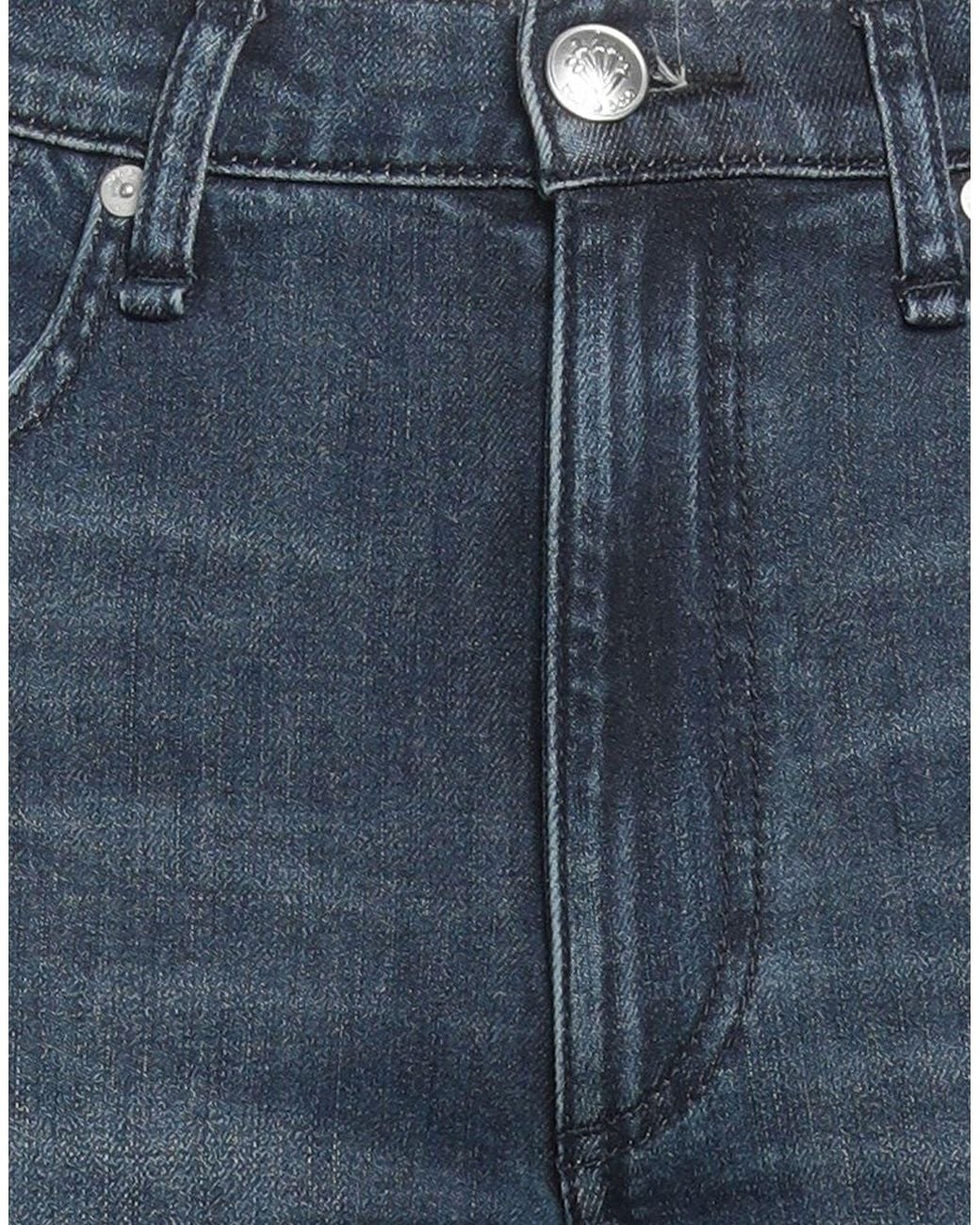 Rag & Bone Blue Solid Color Straight-Leg Pants