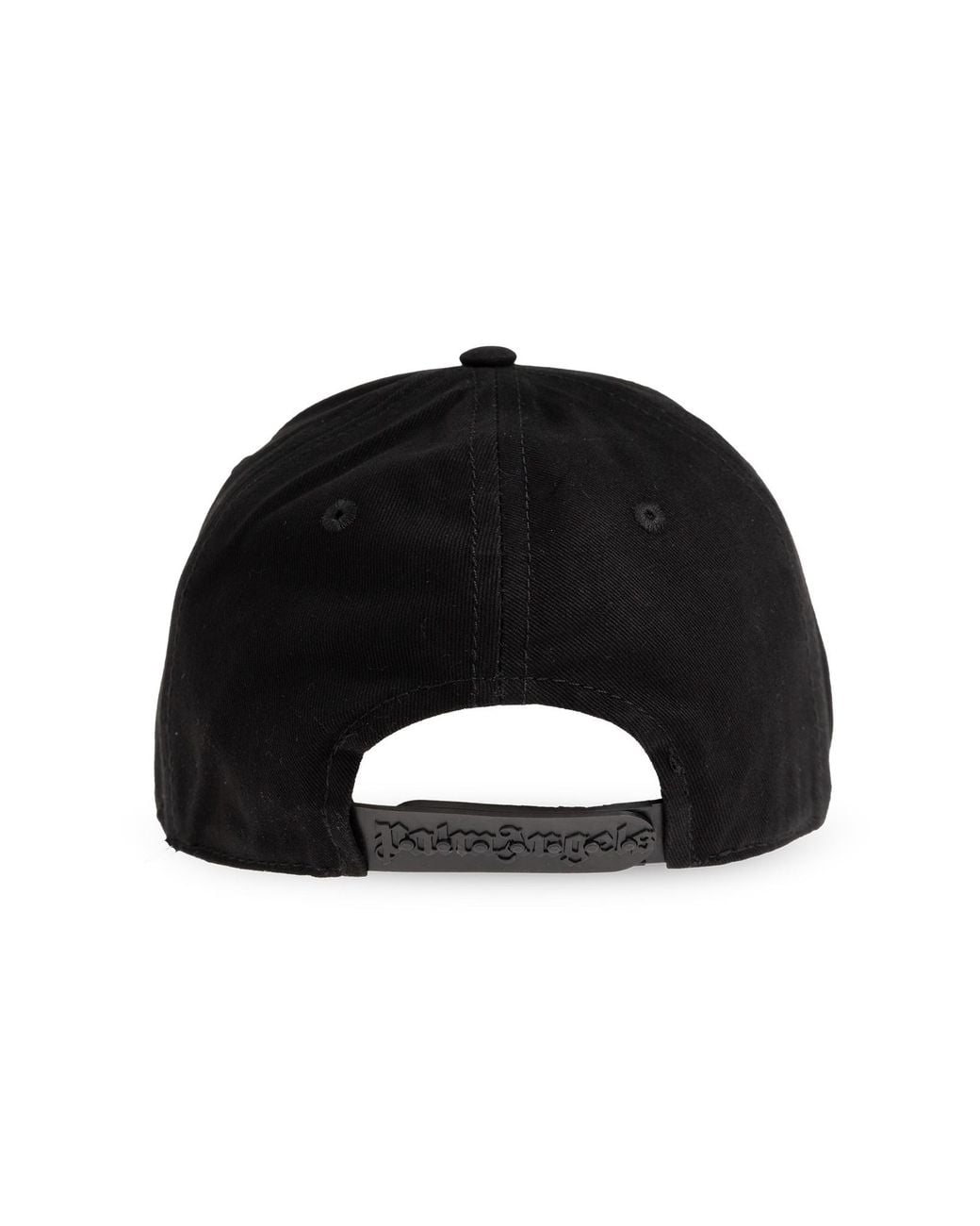 Palm Angels Black Logo Hat for men